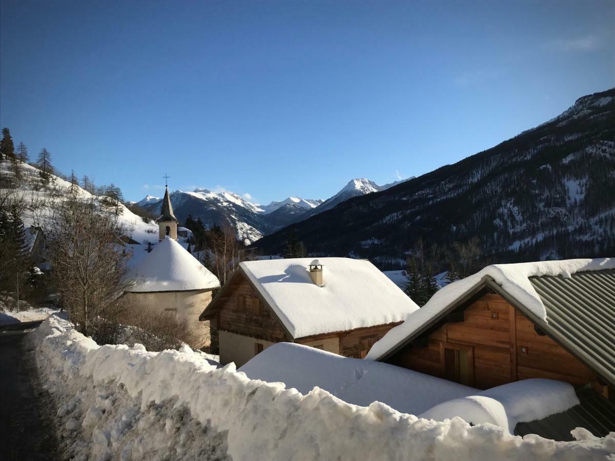 Le Gabion, Luxueux Appartement Avec Sauna, Serre Chevalier Vallee サン・シャフレ エクステリア 写真