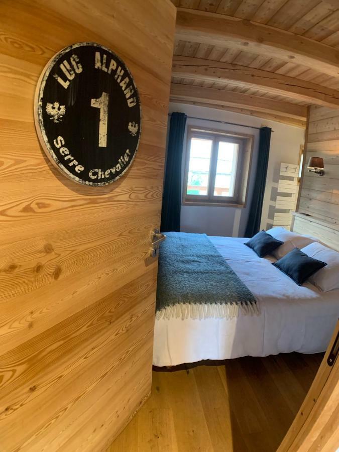Le Gabion, Luxueux Appartement Avec Sauna, Serre Chevalier Vallee サン・シャフレ エクステリア 写真
