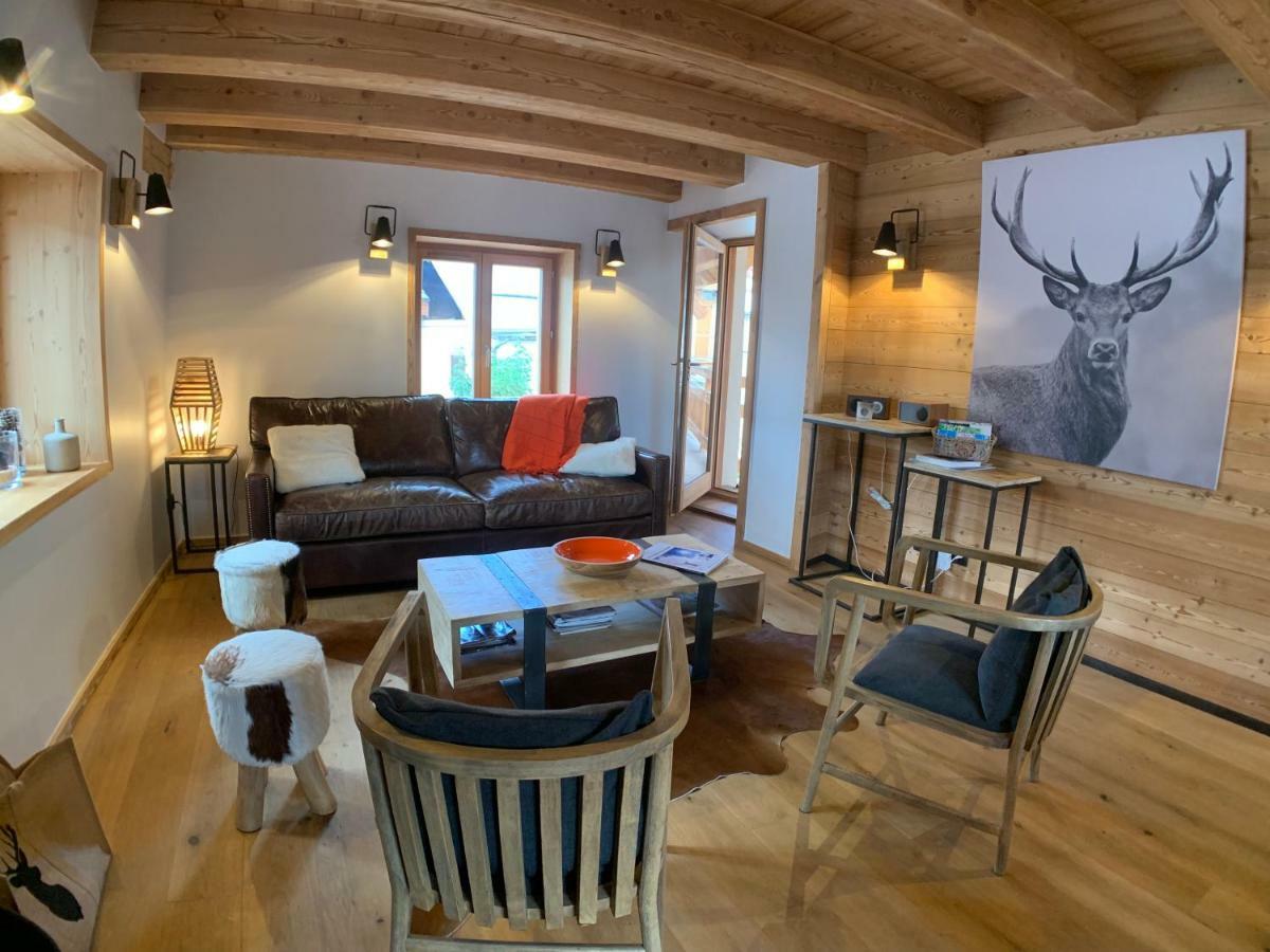 Le Gabion, Luxueux Appartement Avec Sauna, Serre Chevalier Vallee サン・シャフレ エクステリア 写真