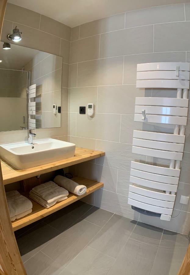 Le Gabion, Luxueux Appartement Avec Sauna, Serre Chevalier Vallee サン・シャフレ エクステリア 写真